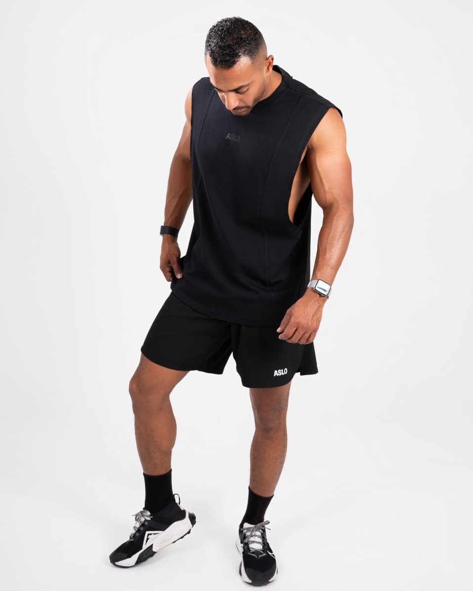 Functional cotton tank top