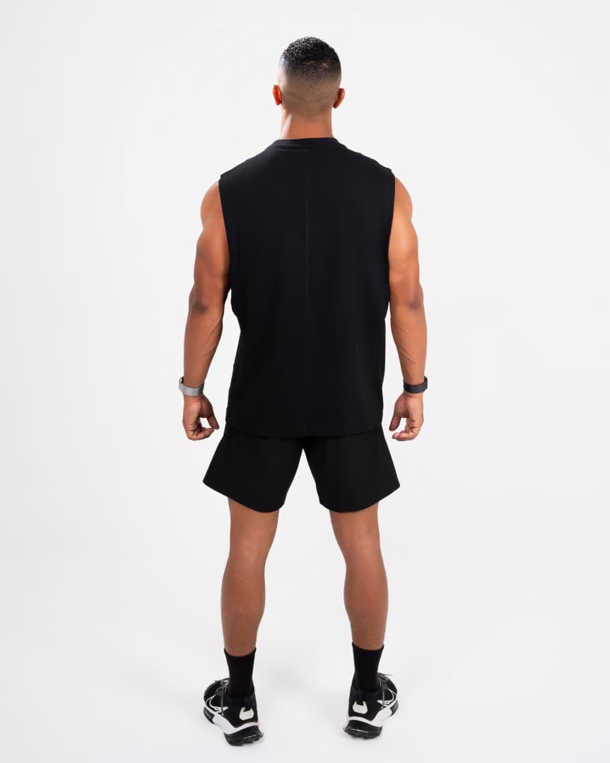 Functional cotton tank top