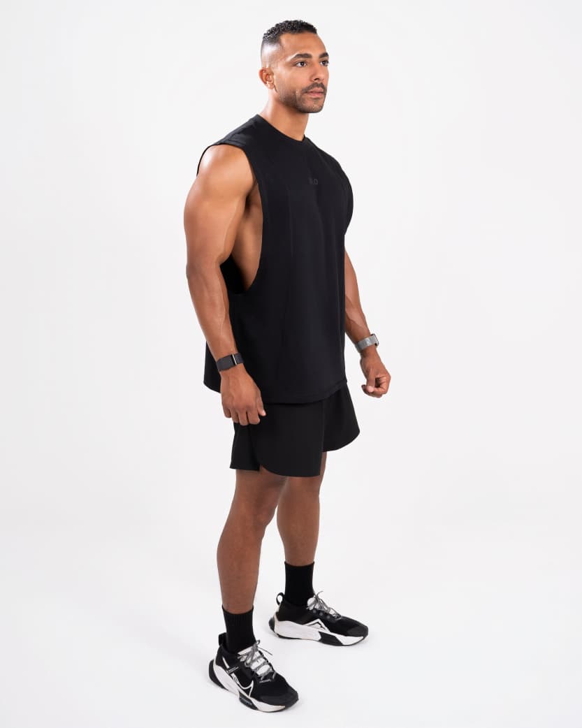 Functional cotton tank top