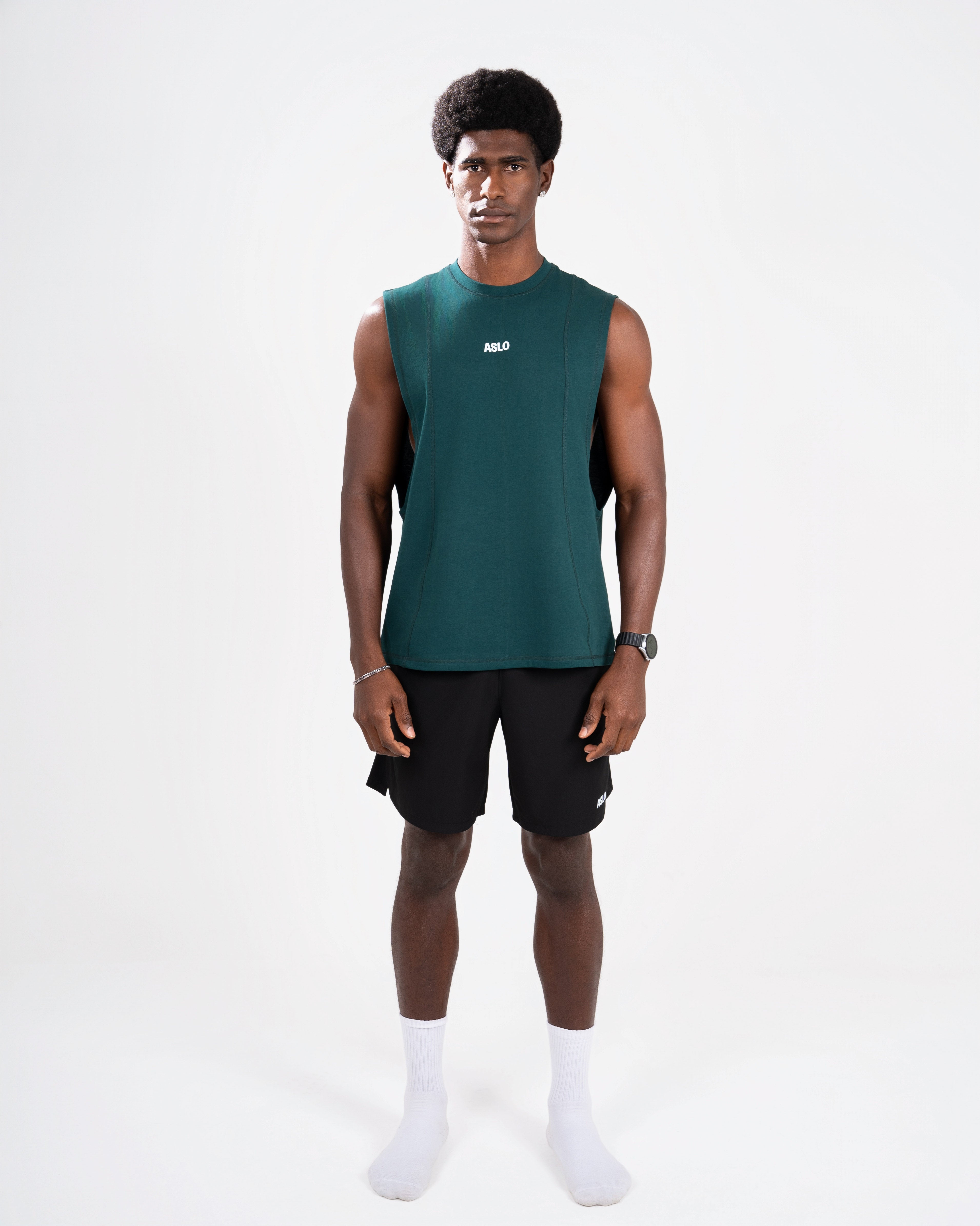 Functional cotton tank top