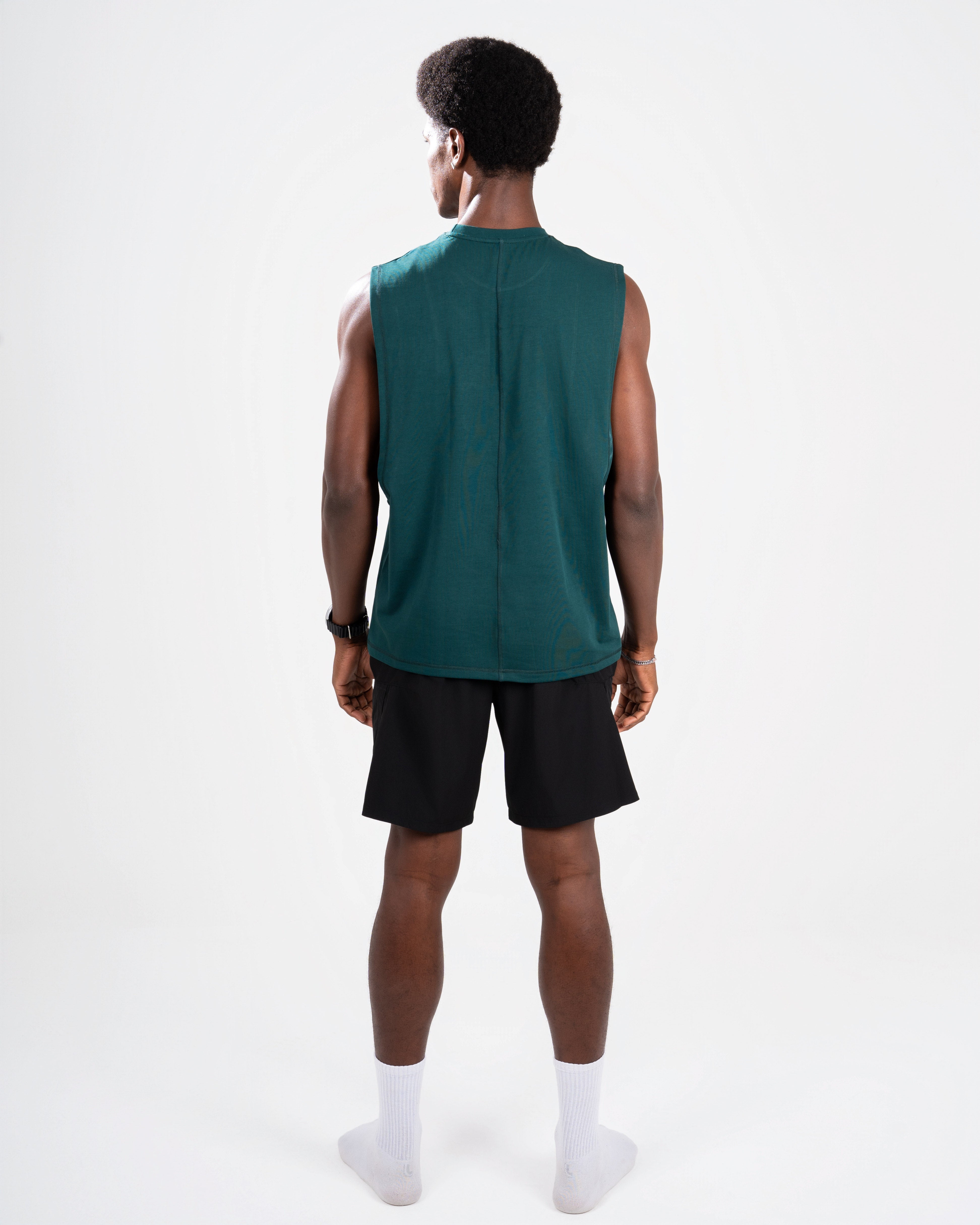 Functional cotton tank top