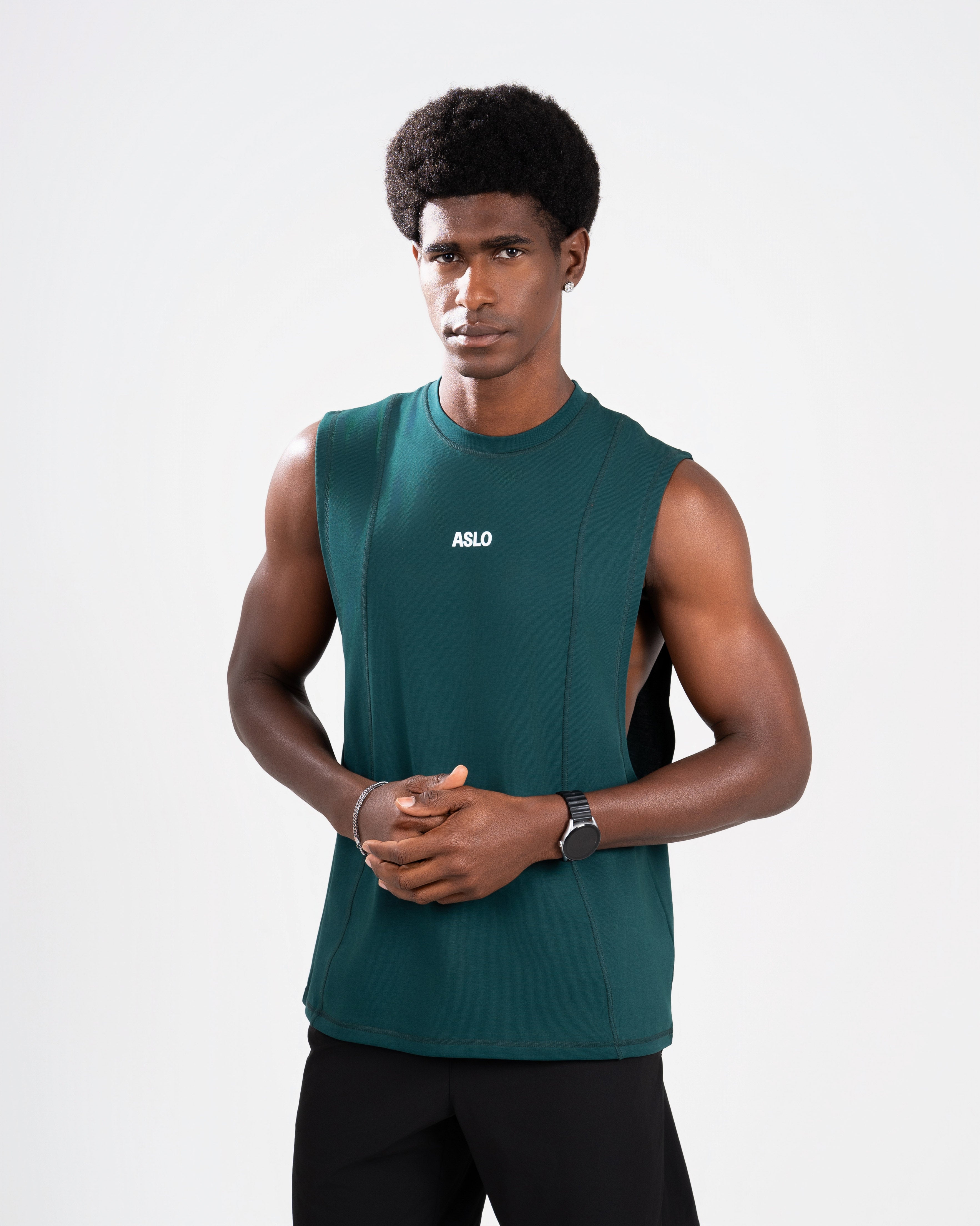 Functional cotton tank top