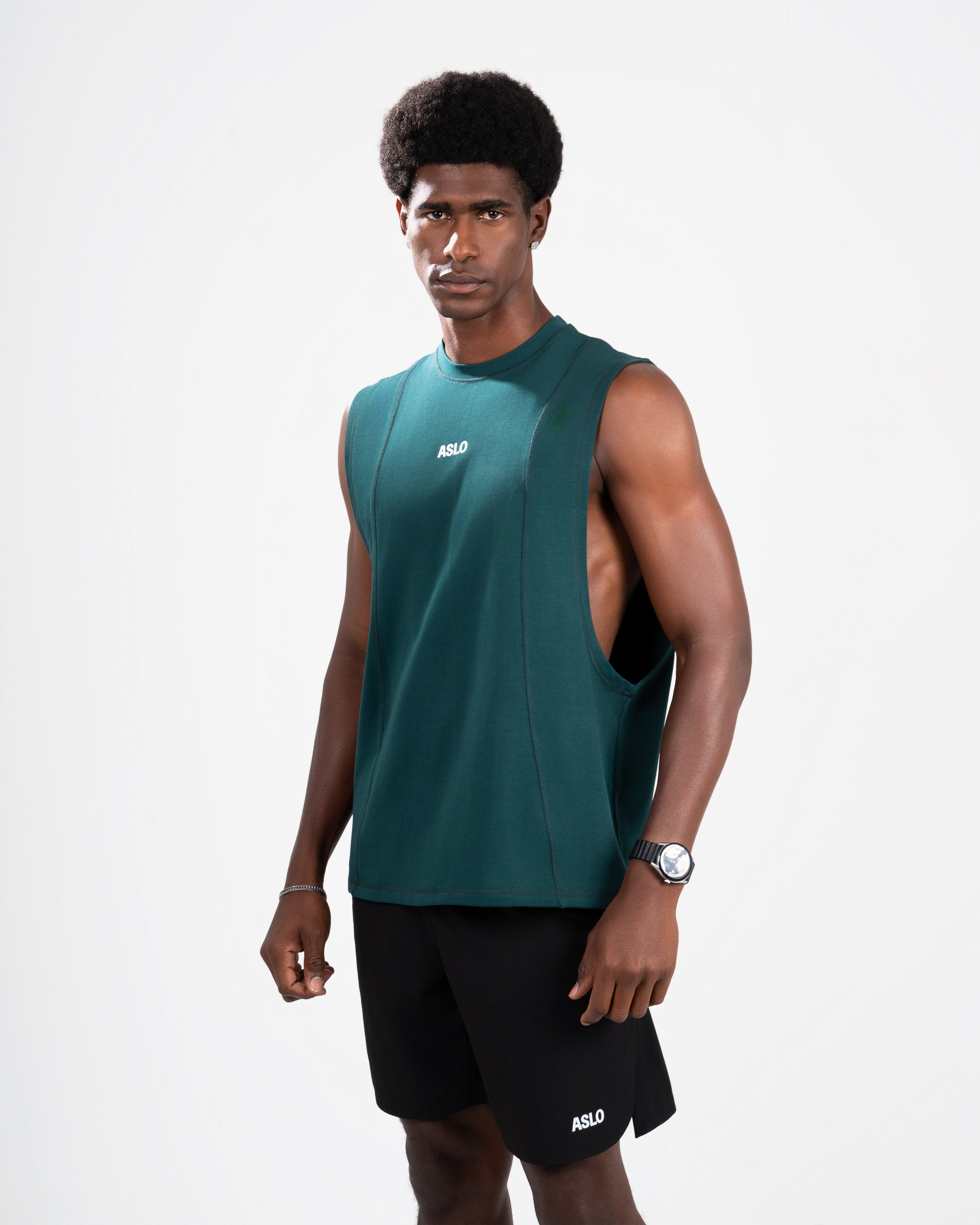 Functional cotton tank top