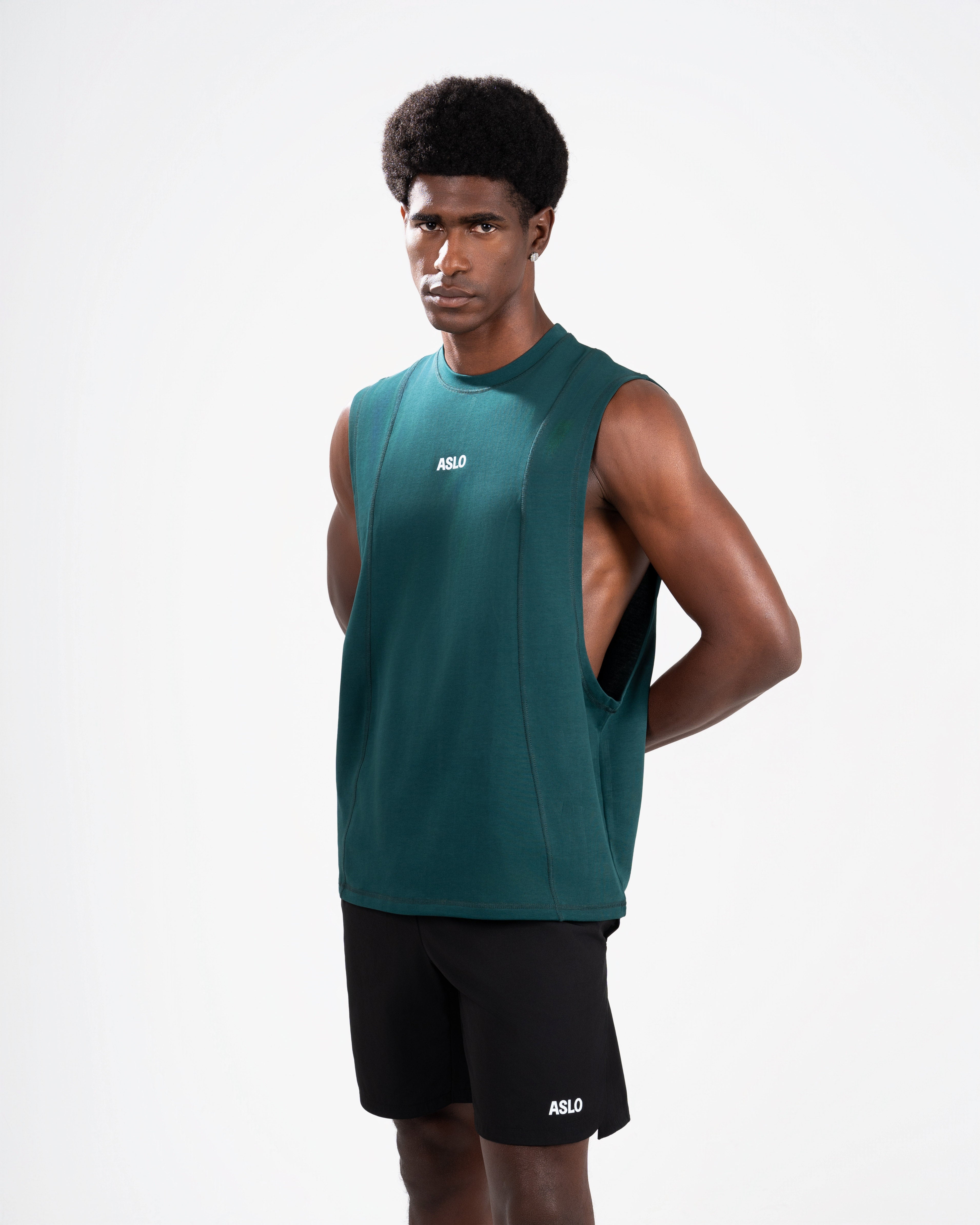 Functional cotton tank top