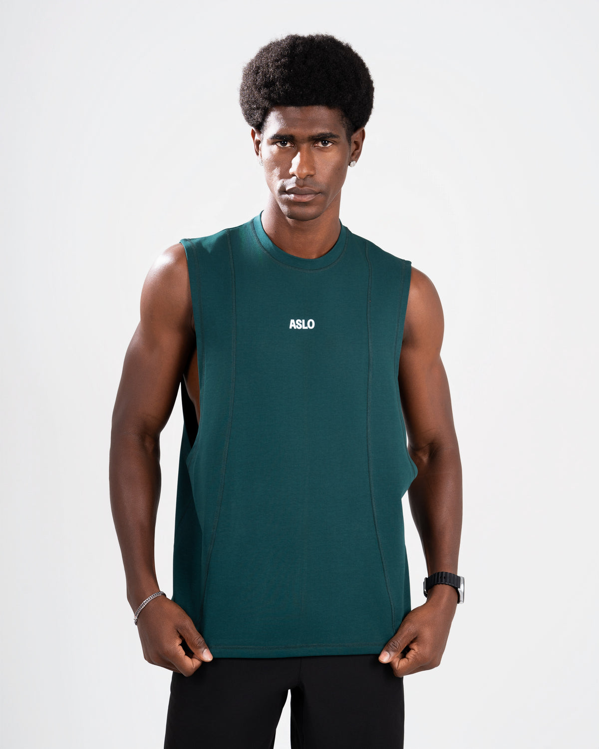 Functional cotton tank top